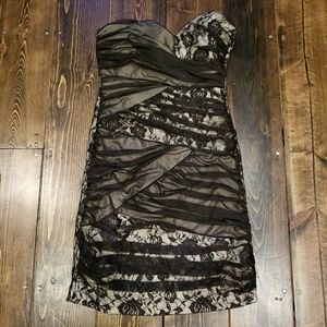 Strapless party dress